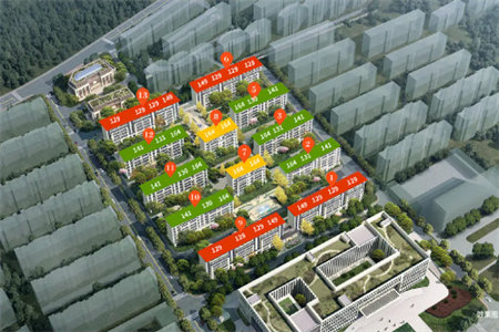 奥韵花园，90m2大套二，全明户型，精装！